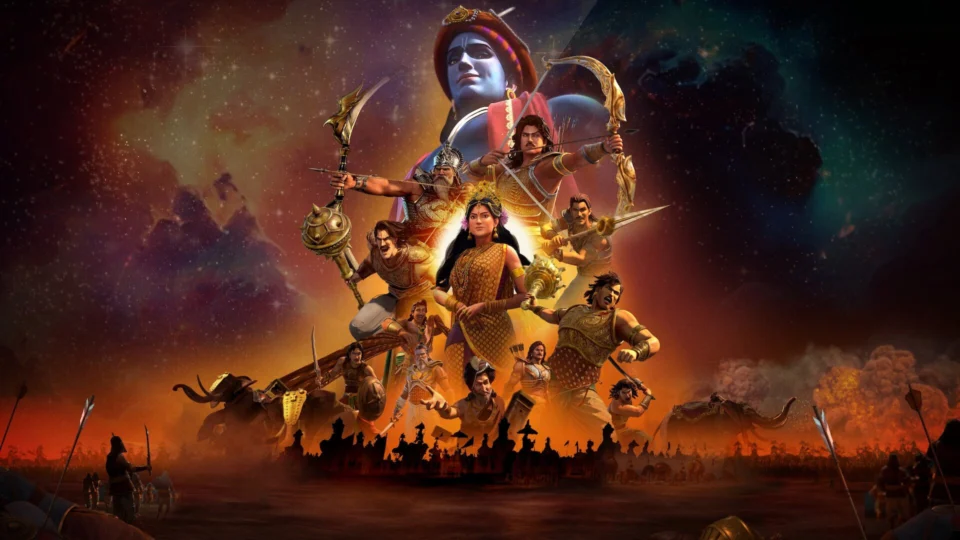 Poster phim Kurukshetra: Đại Chiến Mahabharata